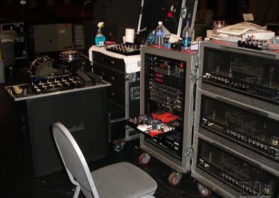 My office on Smashing Pumpkins U.S. Tour. 2008.