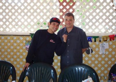 With Nonito Donaire. 2009.